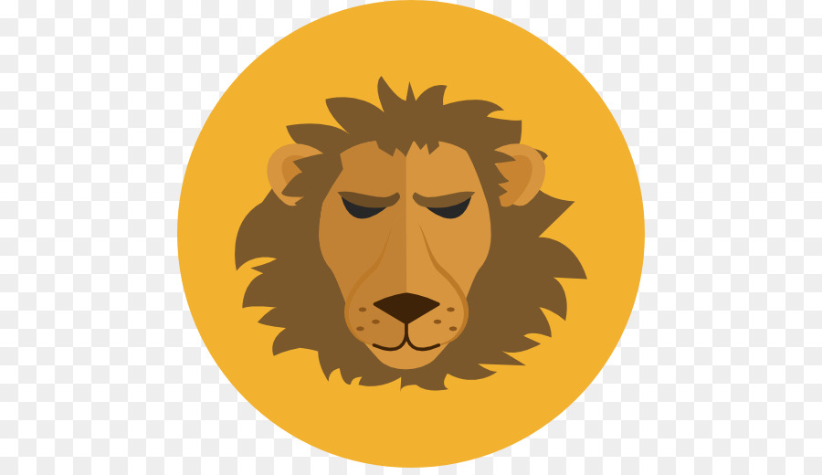 Visage De Lion，Crinière PNG