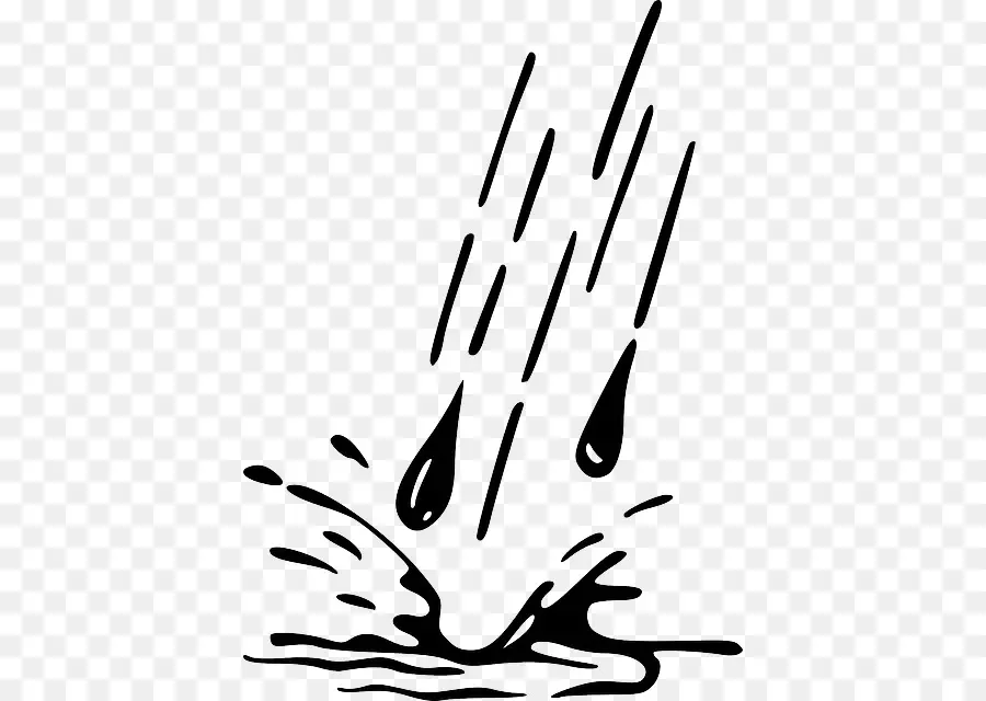 Gouttes De Pluie，Eau PNG