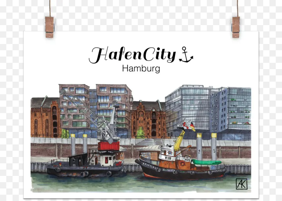 Hafencity Hambourg，Paysage Urbain PNG