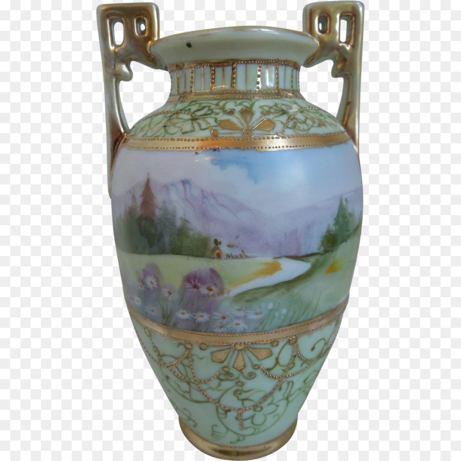 Vase，Peinture Sur Porcelaine PNG