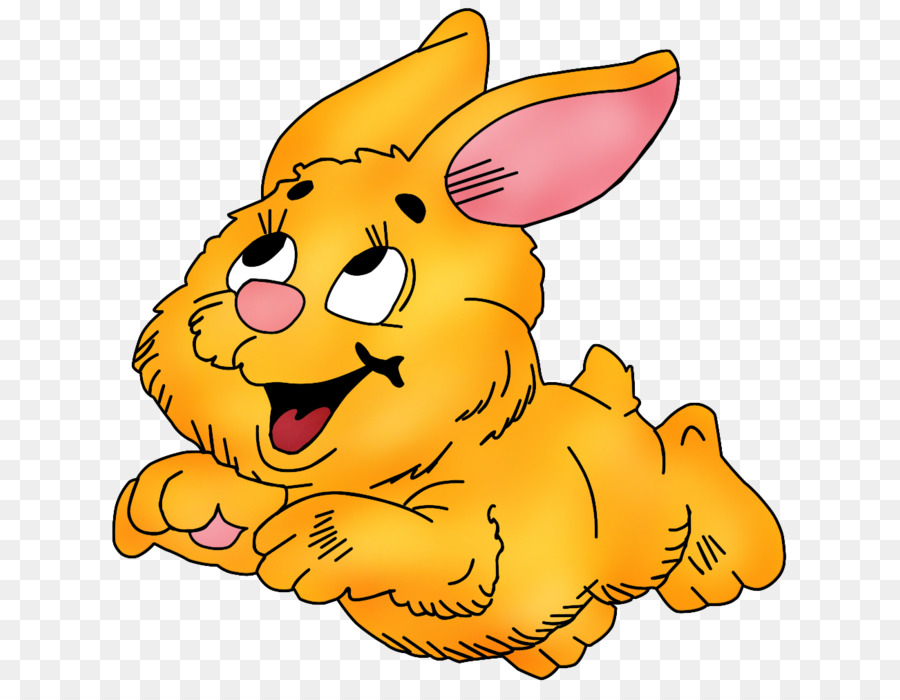 Lapin Jaune，Dessin Animé PNG