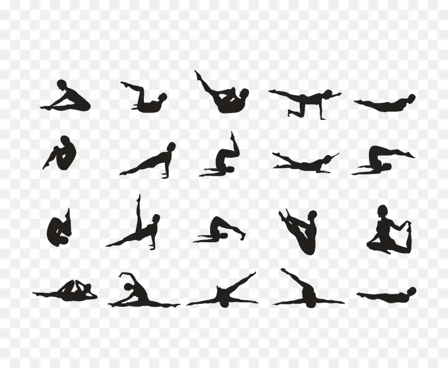 Poses De Yoga，Aptitude PNG