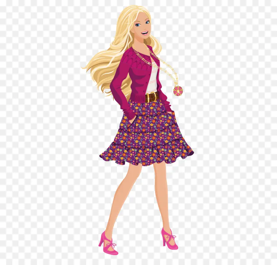 Barbie Princess Charm école，Barbie PNG