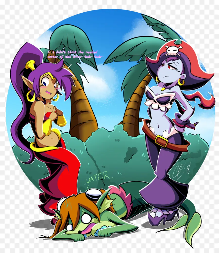 Shantae Halfgenie Héros，Dessin PNG