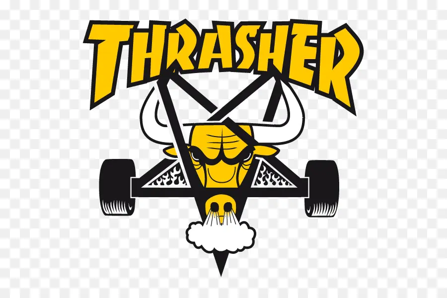 Logo Thrasher，Marque PNG