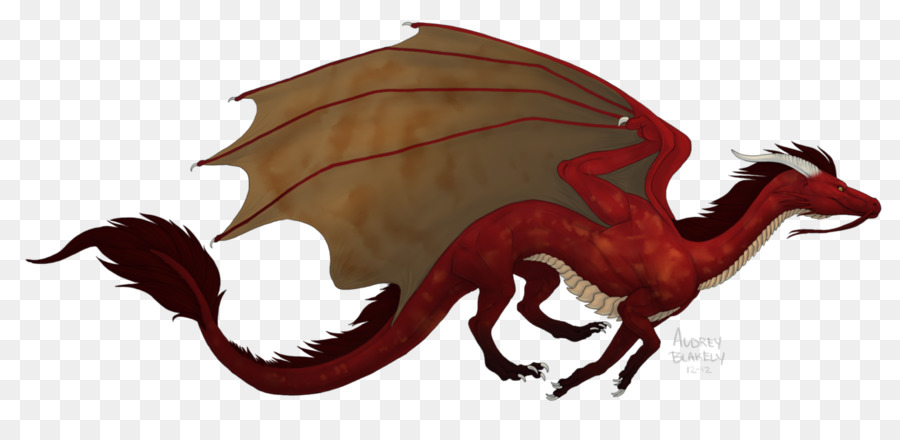 Dragon Rouge，Ailes PNG