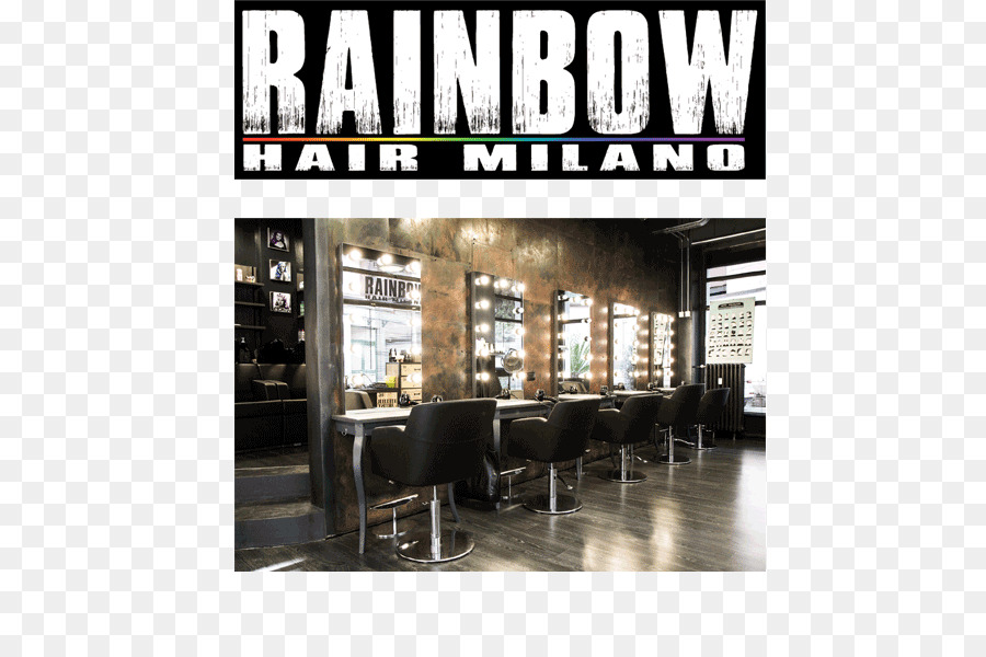 Arc En Ciel De Cheveux Milano，Salon De Coiffure PNG