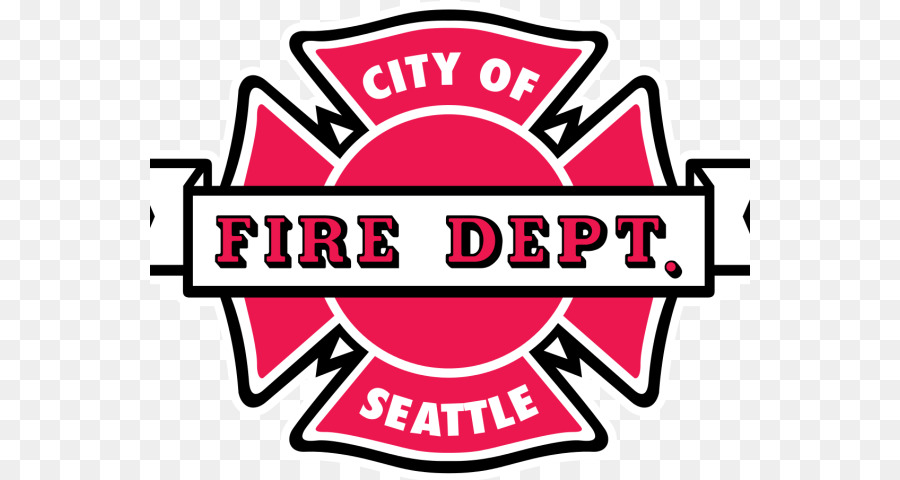 Logo Du Service D'incendie，Seattle PNG