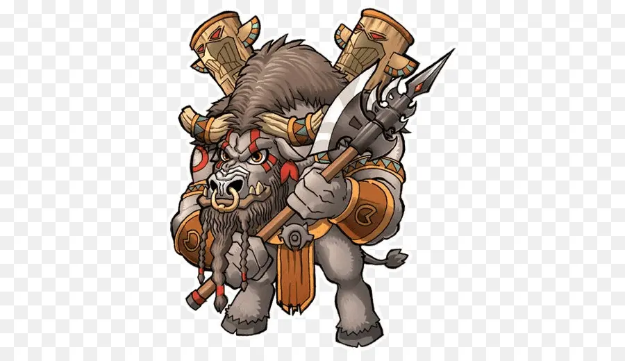 Monde De Warcraft，Tauren PNG