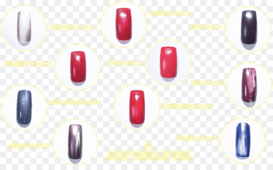 Vernis à Ongles，Couleurs PNG