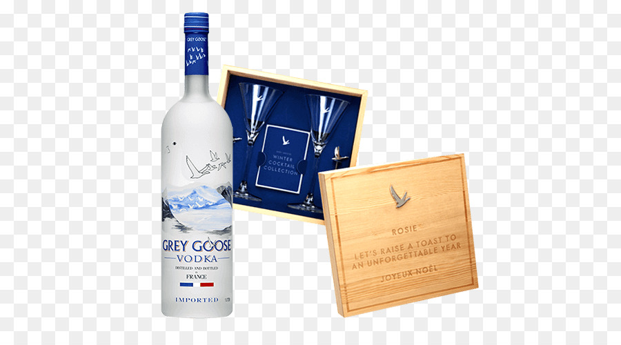 Vodka Grey Goose，Bouteille PNG