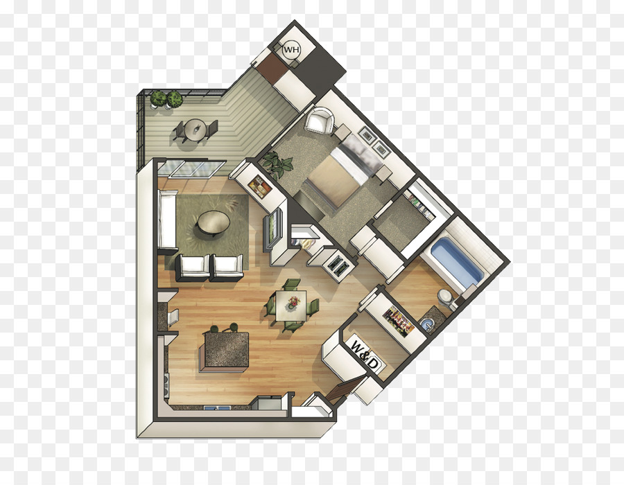 Plan D'étage，Regency Ridgegate Apartments PNG