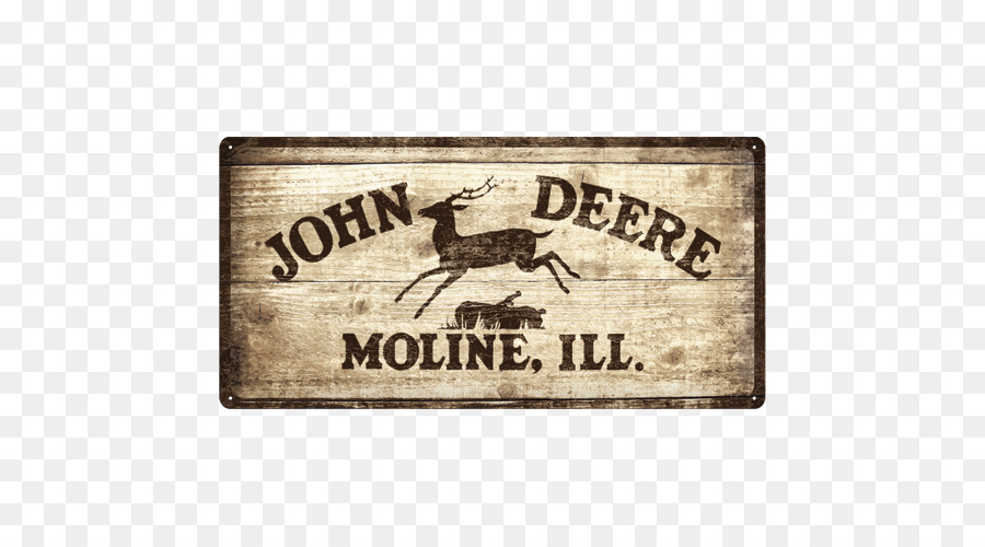 John Deere，Nostalgique Tin Signe John Deere PNG