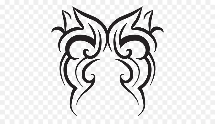 Conception De Tatouage Tribal，Tatouage PNG