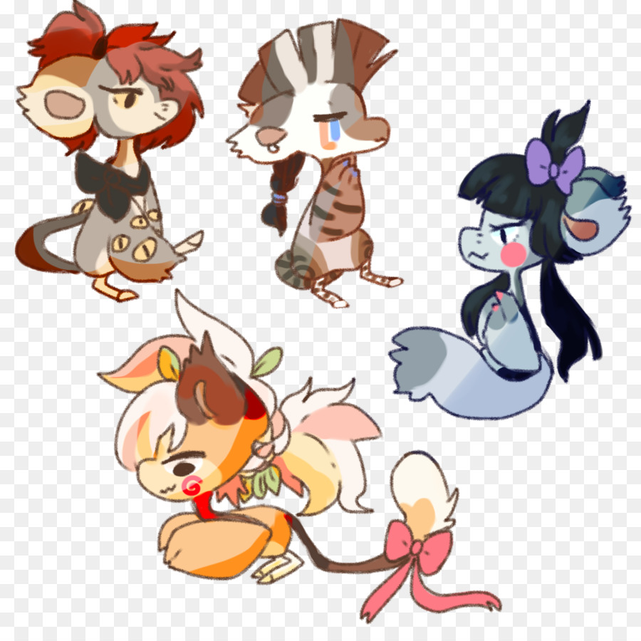 Personnages Mignons，Animaux PNG