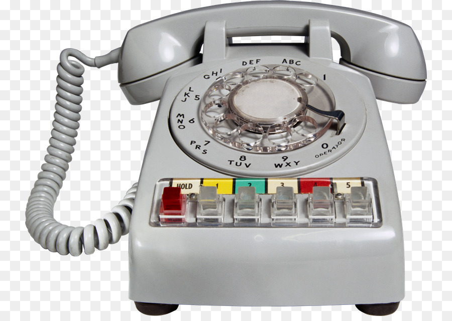 Téléphone à Cadran Rose，Ancien PNG