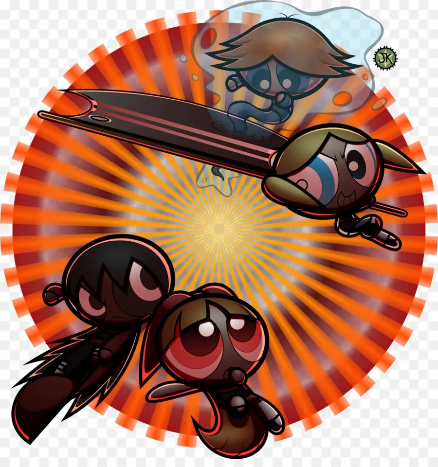 Filles Powerpuff，Dessin Animé PNG