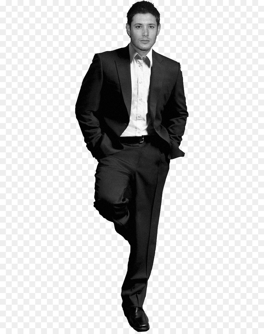 Homme En Costume，Noir PNG