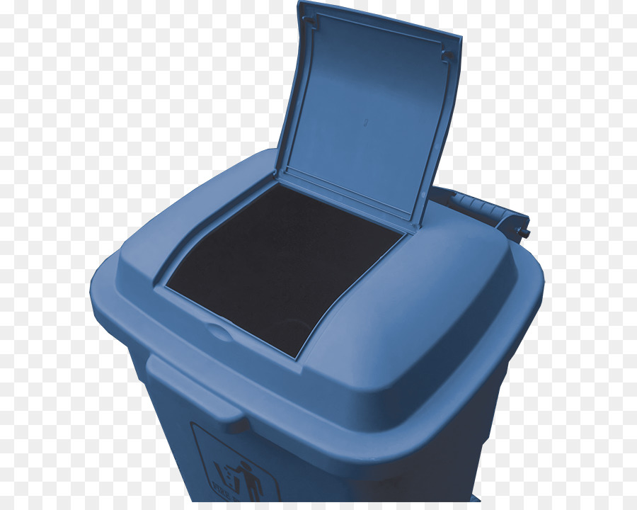 Bac De Recyclage，Bleu PNG