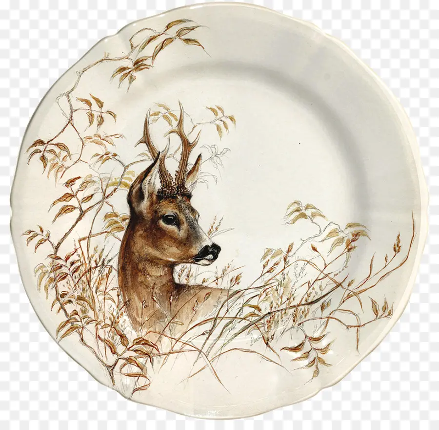 Assiette De Cerf，Céramique PNG