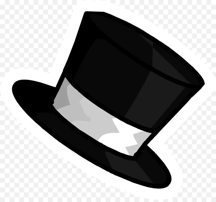 Chapeau，Noir PNG