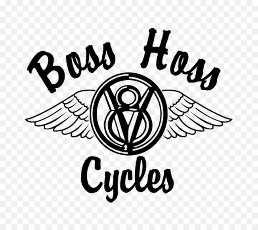 Logo Boss Hoss Cycles，Moto PNG