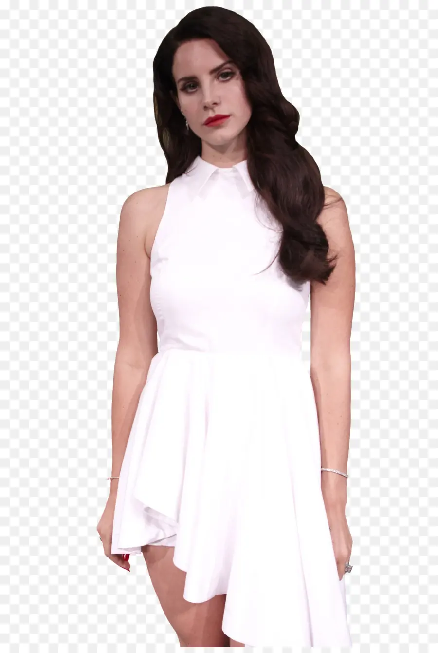 Femme En Robe Blanche，Mode PNG