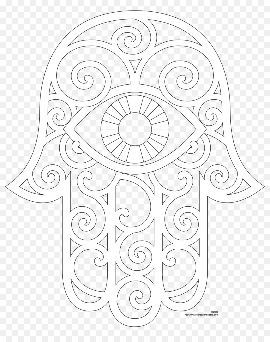 Main De Hamsa，Protection PNG