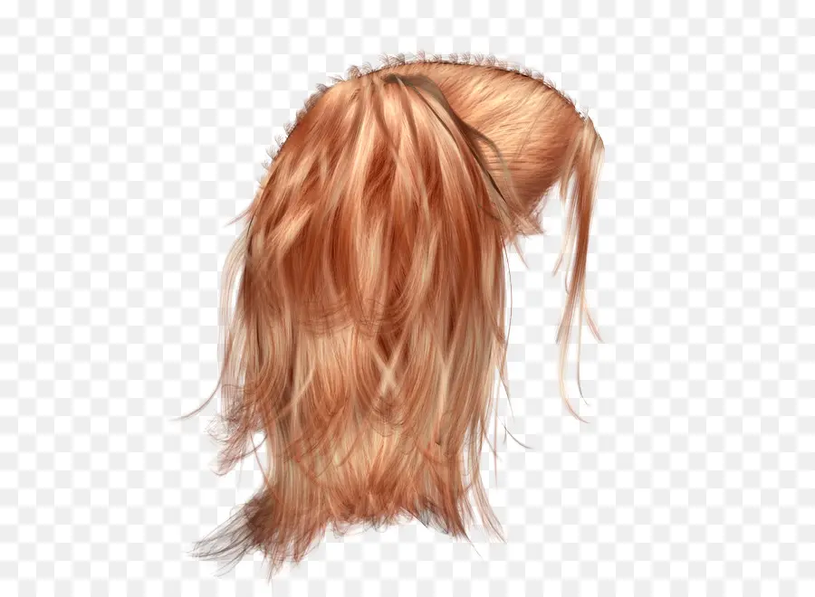 Cheveux Roux，Perruque PNG