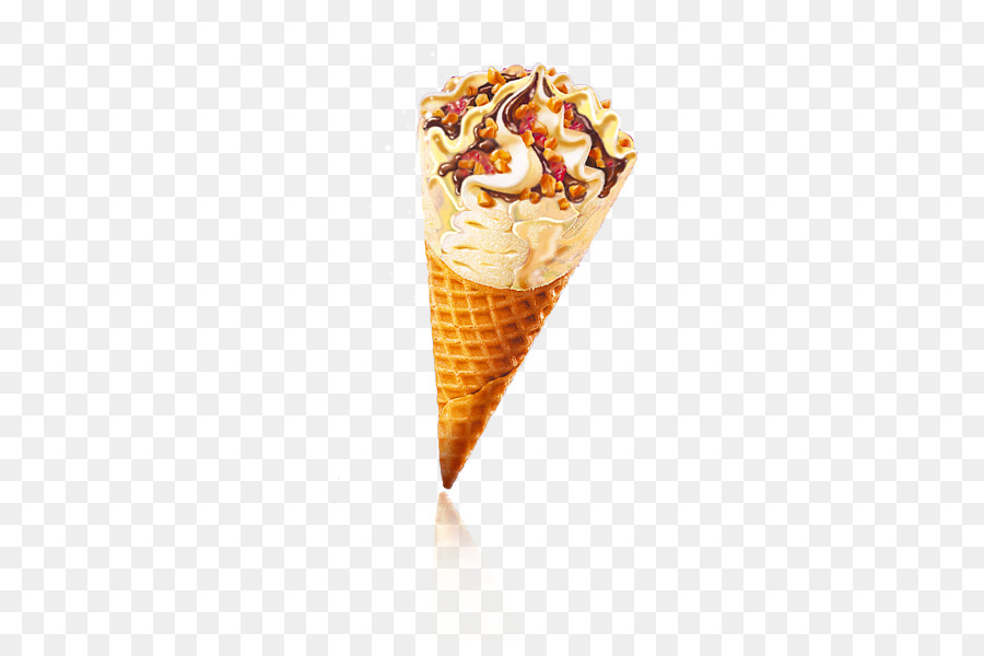 Cornet De Crème Glacée，Dessert PNG