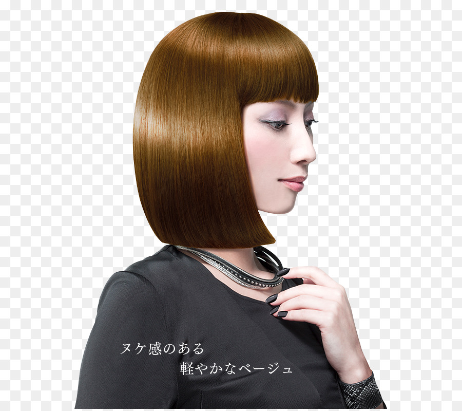 Coloration Des Cheveux，Bob Cut PNG