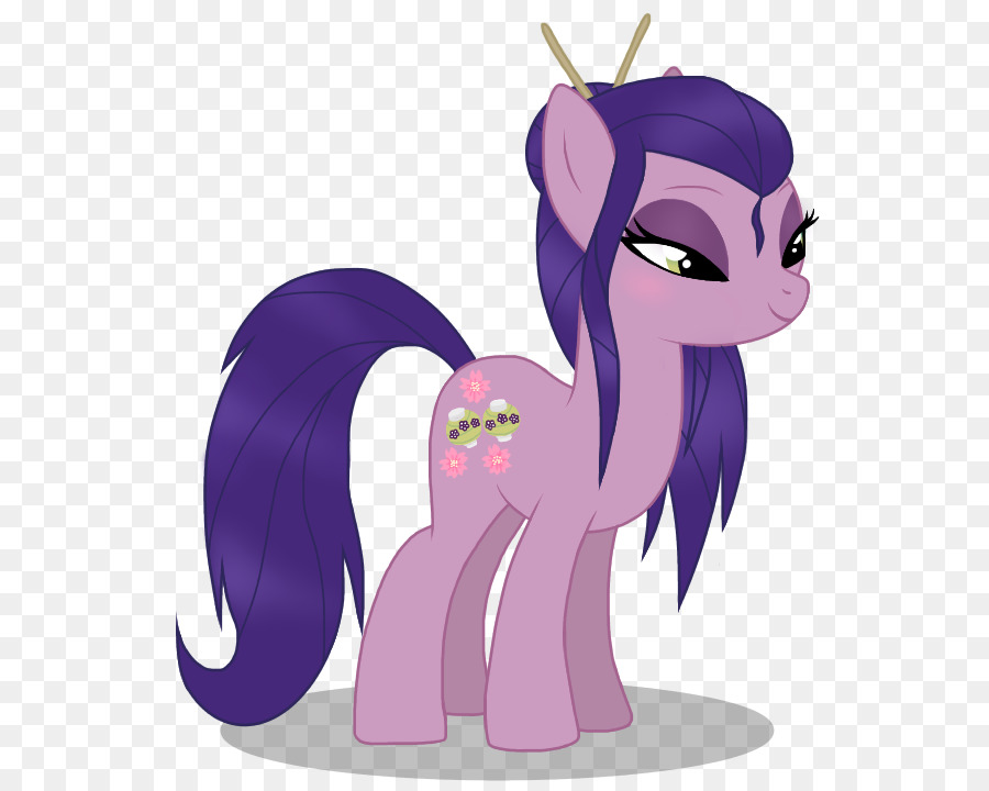 Poney Rose，Dessin Animé PNG