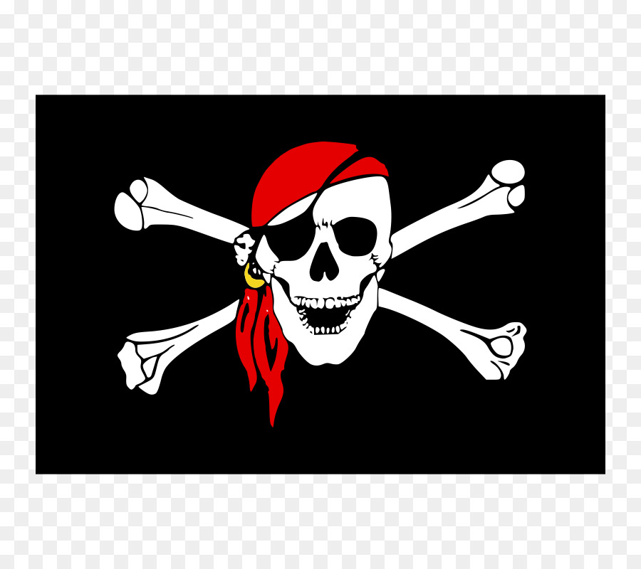 Drapeau Pirate，Crâne PNG