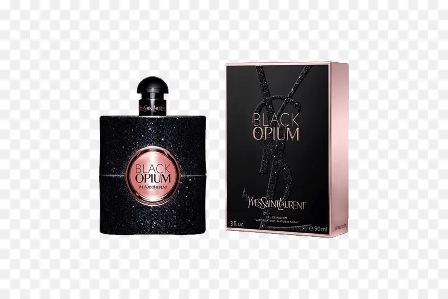 L Opium，Black Opium Eau De Parfum Spray Yves Saint Laurent PNG