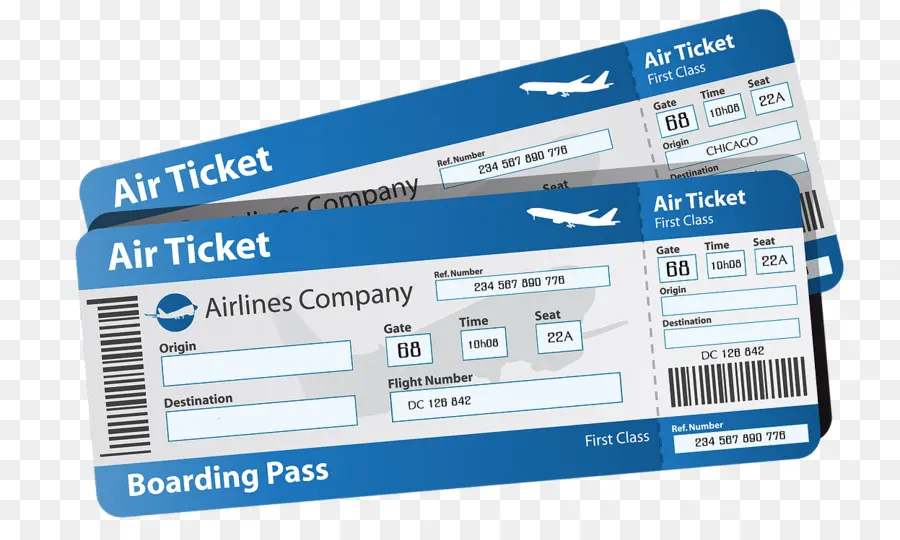 Billets D'avion，Carte D'embarquement PNG