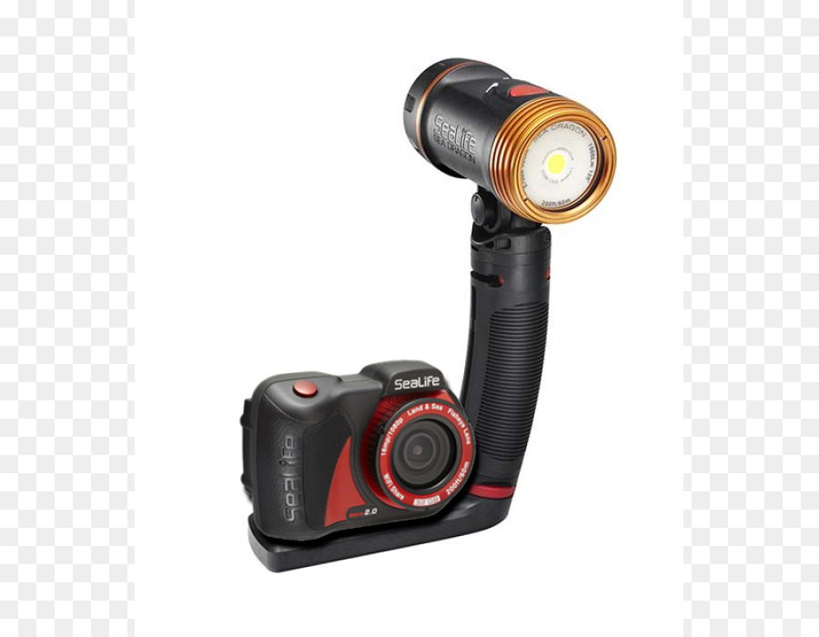 La Lumière，Sealife Sl672 Dragon De Mer 1500f Uw Photovideo Lampe De Plongée Kit PNG