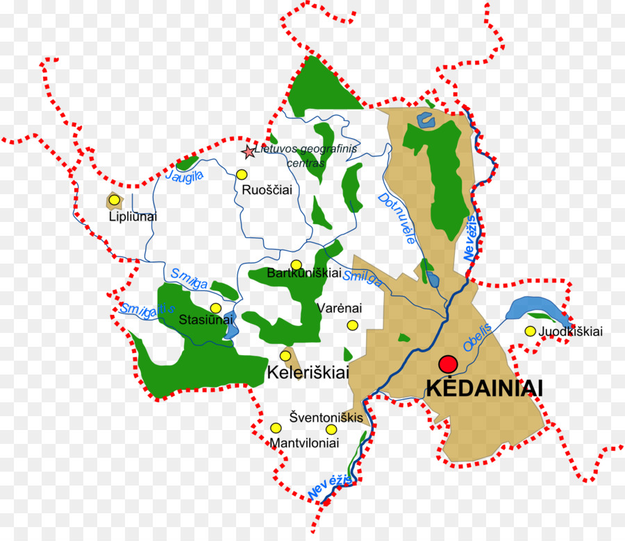 Kedainiai，Carte PNG