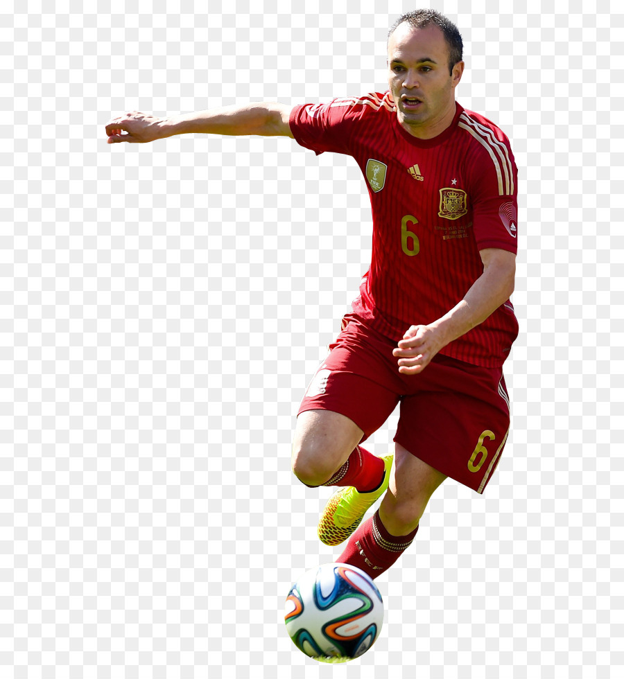 Andres Iniesta，2018 La Coupe Du Monde PNG