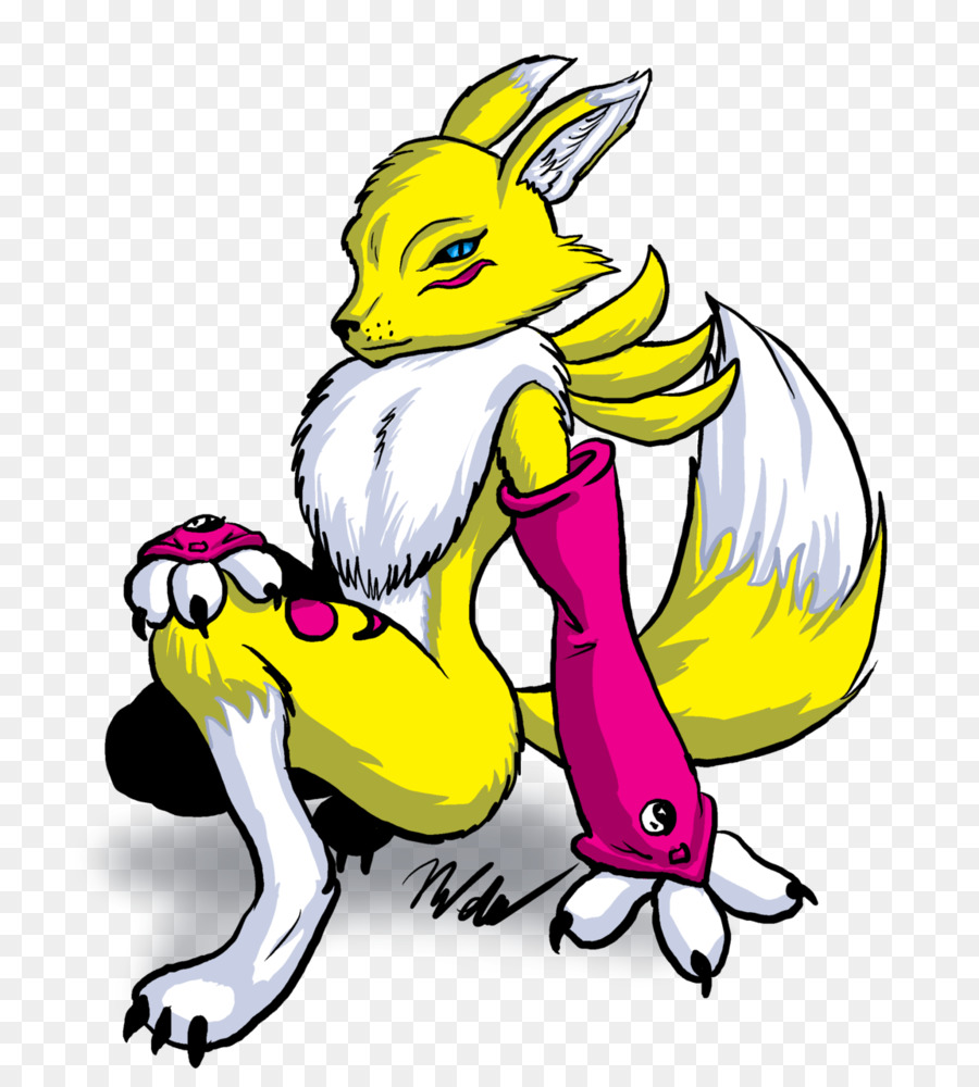 Renamon，L Art PNG