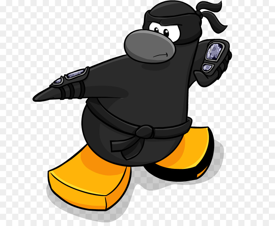 Pingouin Ninja，Ninja PNG