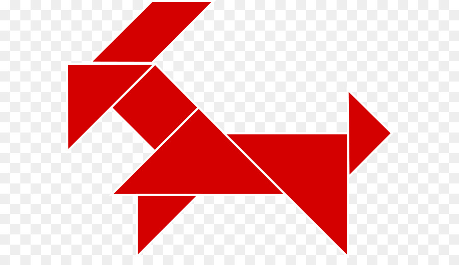 Tangram，Triangle PNG