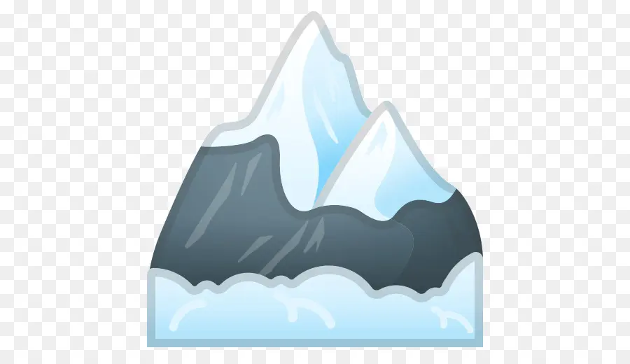 Montagne Enneigée，Glace PNG