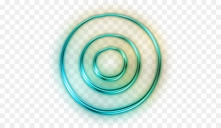 Cercles De Néon，Embrasé PNG