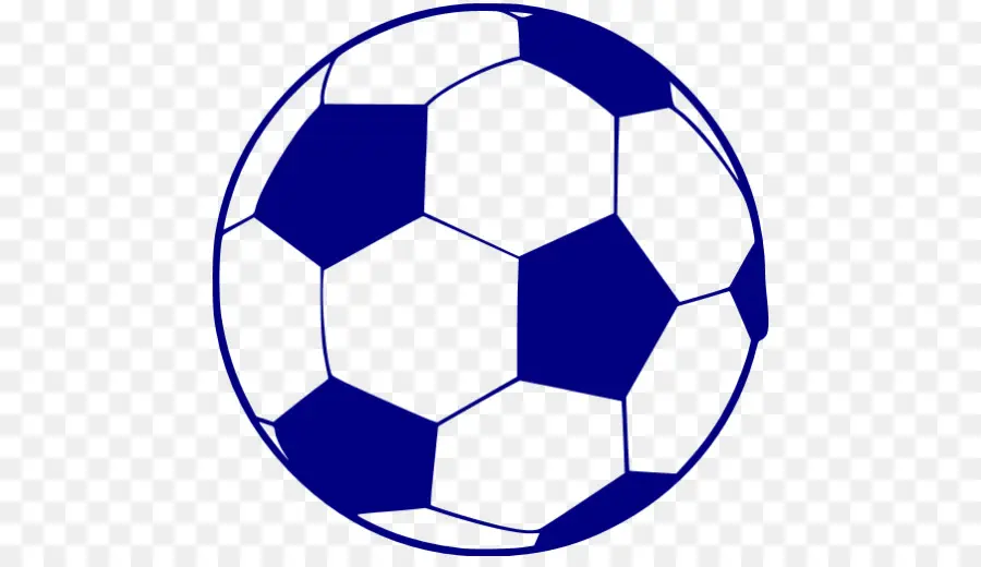 Ballon De Football Bleu，Football PNG