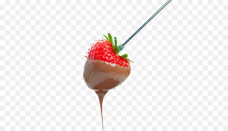 Fraise Enrobée De Chocolat，Dessert PNG