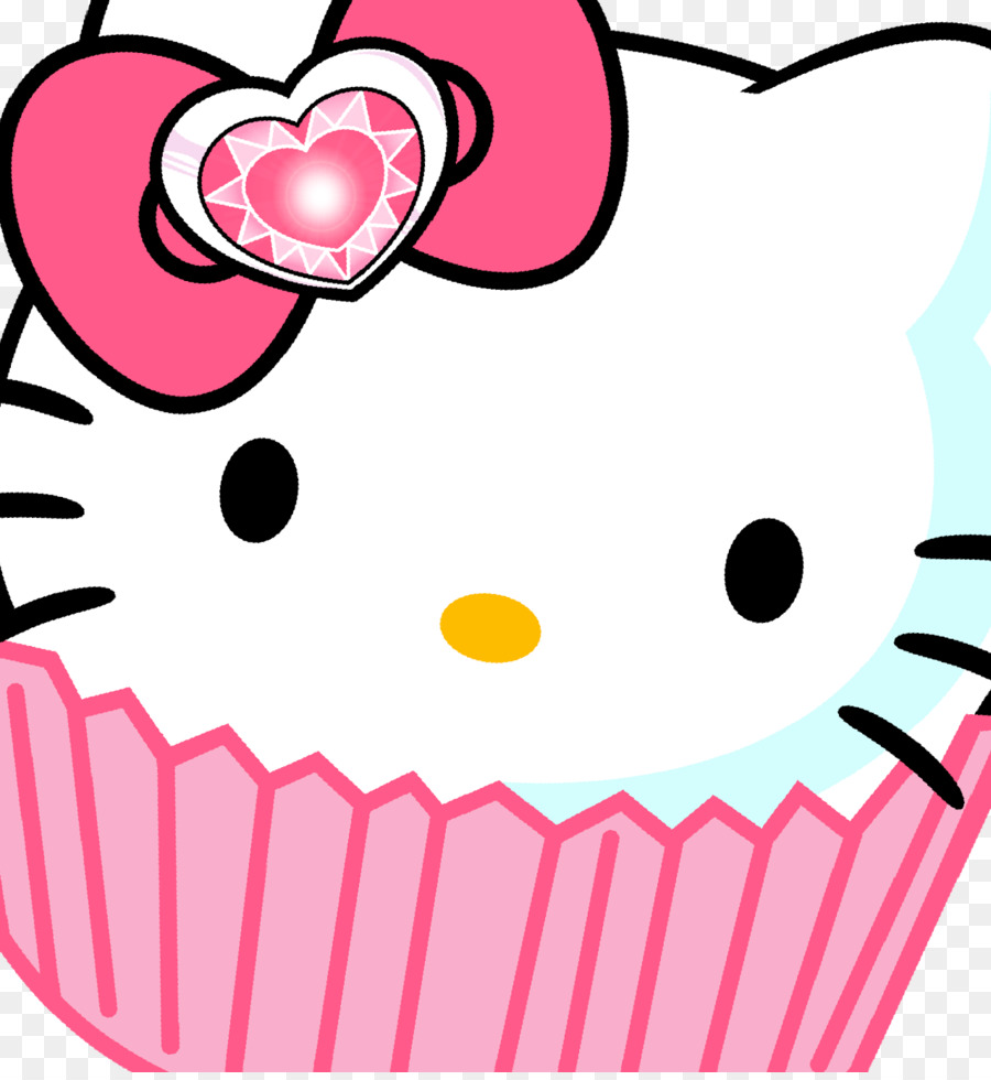 Hello Kitty Cupcake Gateau Png Hello Kitty Cupcake Gateau Transparentes Png Gratuit