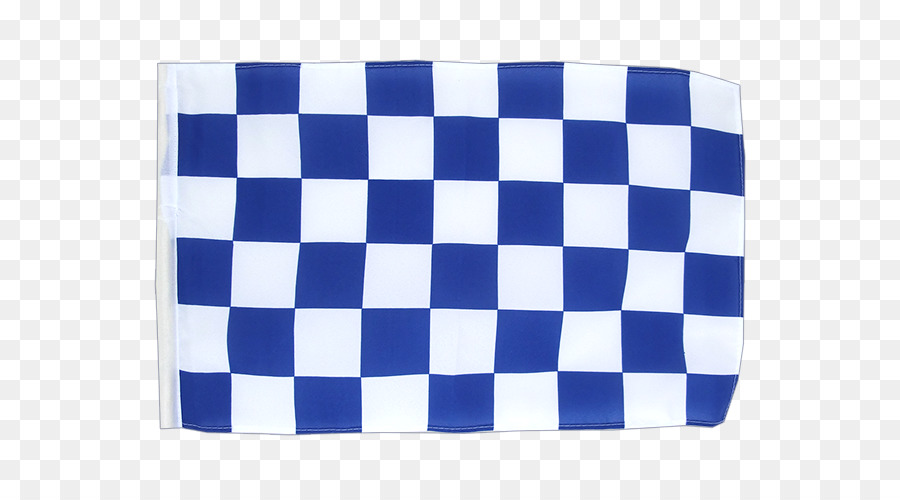 Drapeau à Damier，Bleu PNG