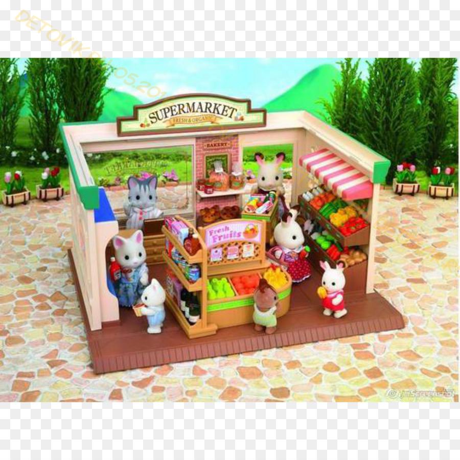 Les Familles Sylvanian，Les Familles Sylvanian En Canoë PNG