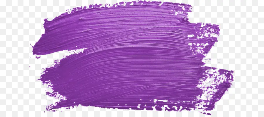 Peinture Violette，Coup De Pinceau PNG