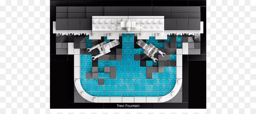La Fontaine De Trevi，Lego 21020 L Architecture De La Fontaine De Trevi PNG